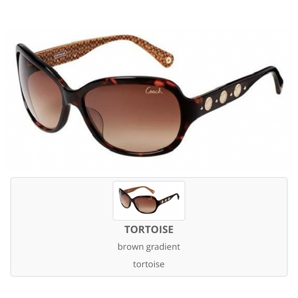 Coach logo Sunglasses